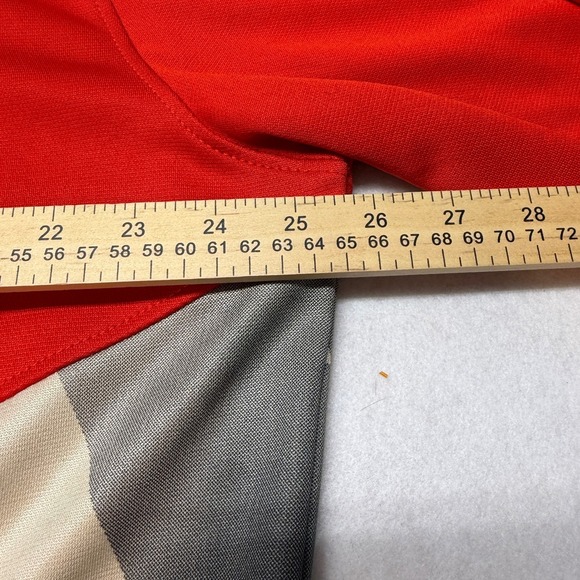 Jeff Staple Pigeon Racing Jacket Mens XL Red Embroidered Full Zip Checkered Flag - Picture 14 of 16